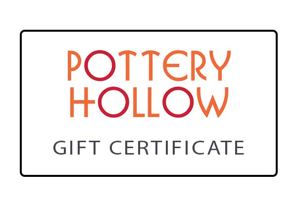 Pottery Hollow Gift Certificates